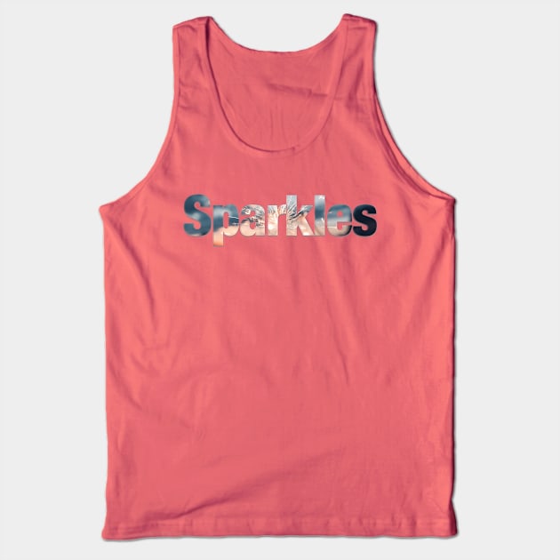 Sparkles Tank Top by afternoontees